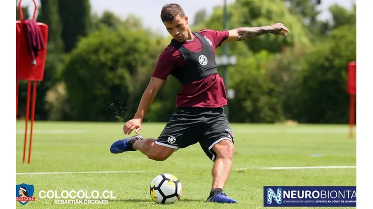 Las imágenes del primer entrenamiento de Gabriel Costa