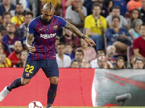 Vidal sumó minutos en triunfo de Barcelona sobre Eibar