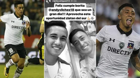 Saludo de Martín Rodríguez a su amigo Andrés Vilches