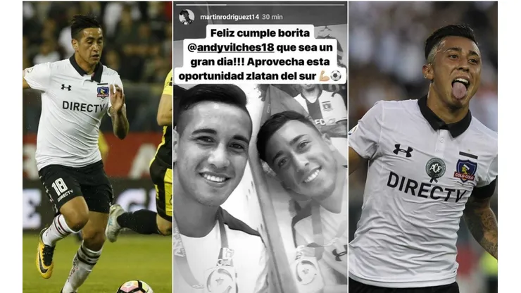 Saludo de Martín Rodríguez a su amigo Andrés Vilches