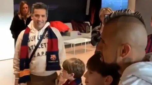 Tuvo muy buena disposición con los hinchas