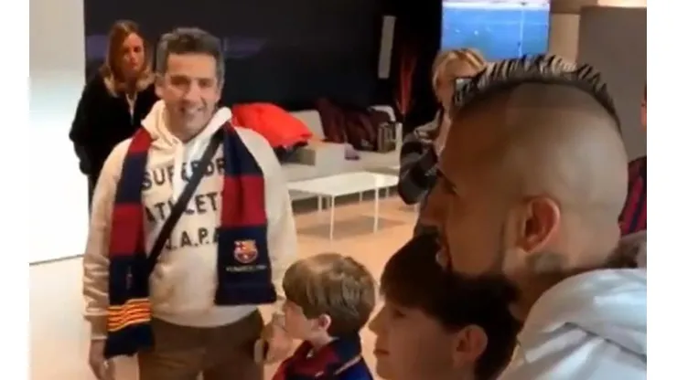 Tuvo muy buena disposición con los hinchas