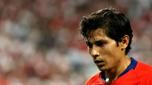 Matías Fernández con la selección