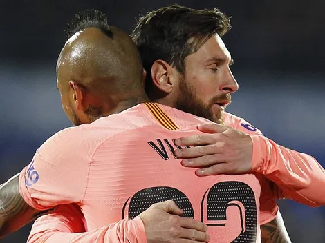 Vidal será suplente en Barcelona vs Eibar