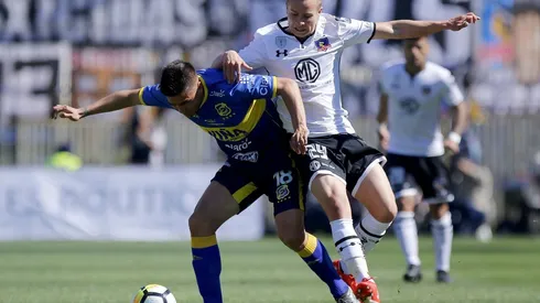 Everton vs Colo Colo - 02 DE SEPTIEMBRE DE 2018/VI�A DEL MAR, durante el partido valido por la fecha 22 del Campeonato Scotiabank 2018, entre Everton vs Colo Colo, disputado en el Estadio Sausalito.FOTO: LEONARDO RUBILAR CHANDIA/AGENCIAUNO