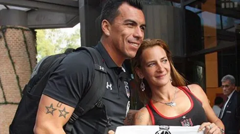 Algunos hinchas recibieron al equipo