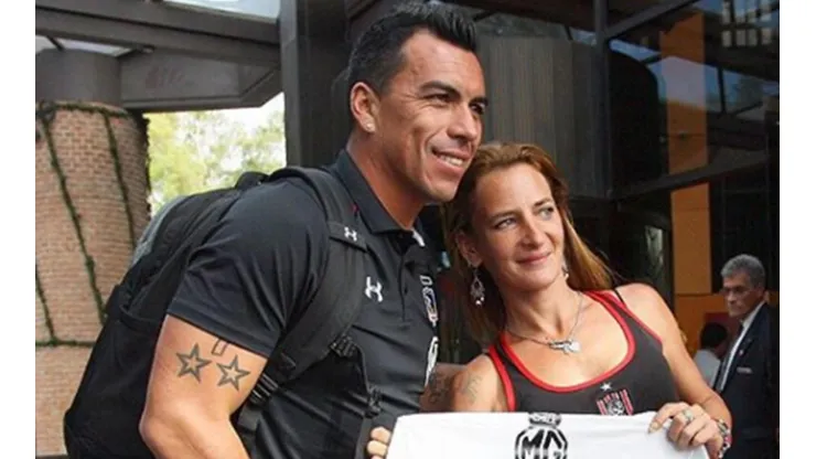 Algunos hinchas recibieron al equipo