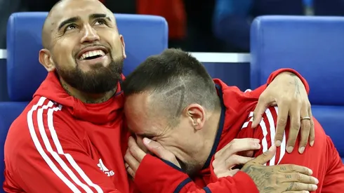 Ribery hizo llorar a todos con su despedida a Arturo Vidal: Eres el mejor, un hombre de valores y principios