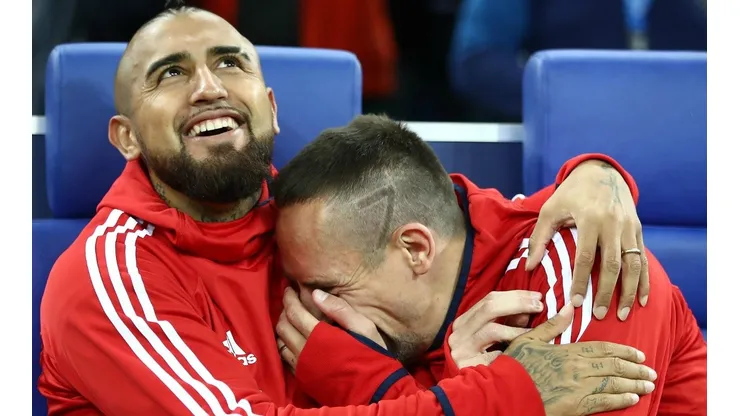Ribery hizo llorar a todos con su despedida a Arturo Vidal: Eres el mejor, un hombre de valores y principios