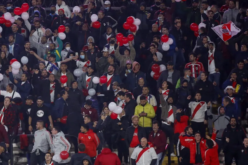 River Plate visitó a Colo Colo en el Monumental en la Copa Libertadores 2022.