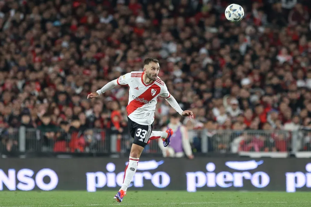 Germán Pezzella es el gran refuerzo para potenciar la zaga del Millonario.