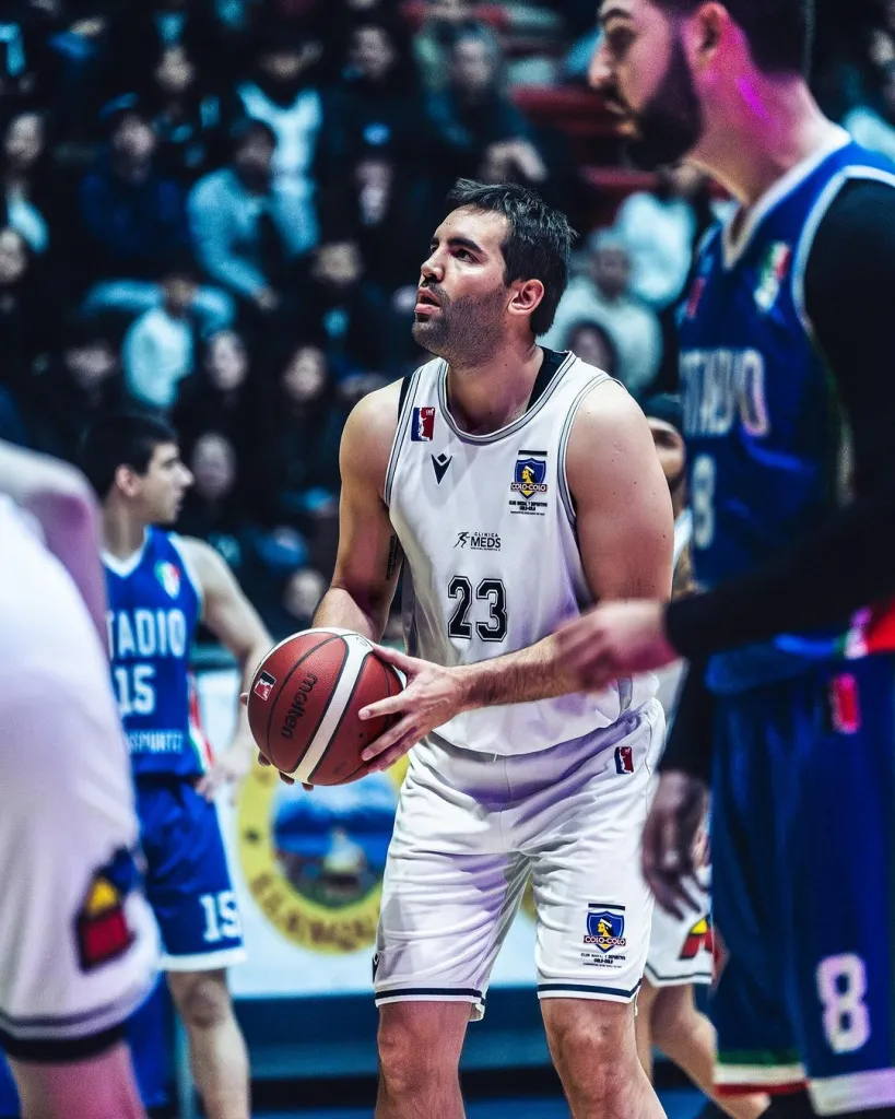 Jorge Schuler, figura de Colo Colo básquet.