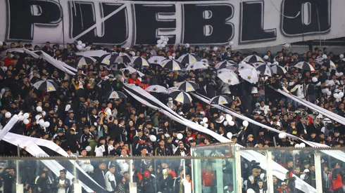 Daniel Morón felicitó al público colocolino.