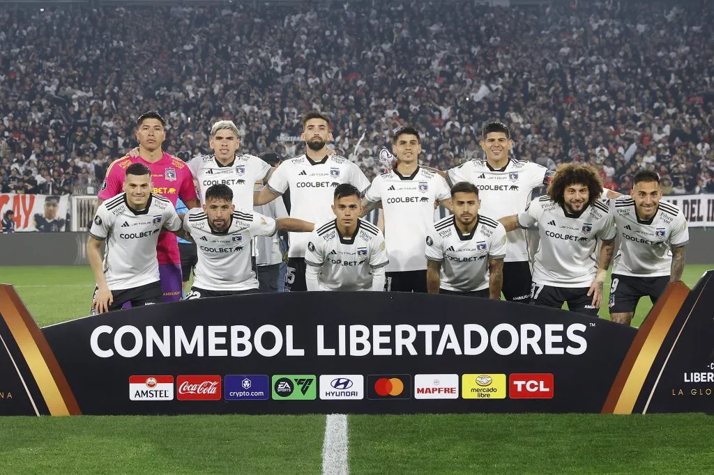 La última formación de Colo Colo en Copa Libertadores. (Foto: Photosport)