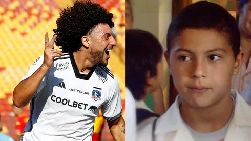 La reacción en Colo Colo sobre la foto de Falcón cuando niño.