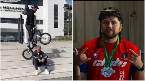 Matías Alegría y su arriesgado salto sobre Daniel Morón