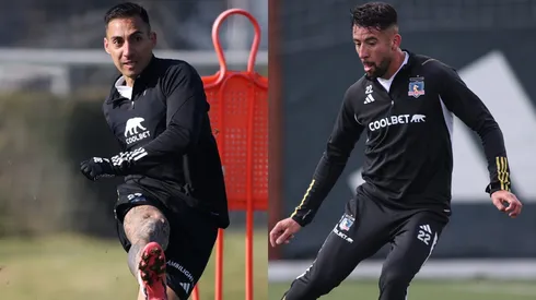 Javier Correa y Mauricio Isla se alistan para debutar en Colo Colo.