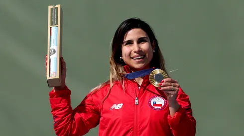 Colo Colo espera con alfombra roja a Francisca Crovetto en el Estadio Monumental.