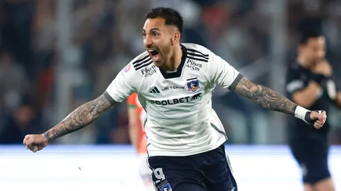 La felicidad de Javier Correa tras su gol ante Cobresal