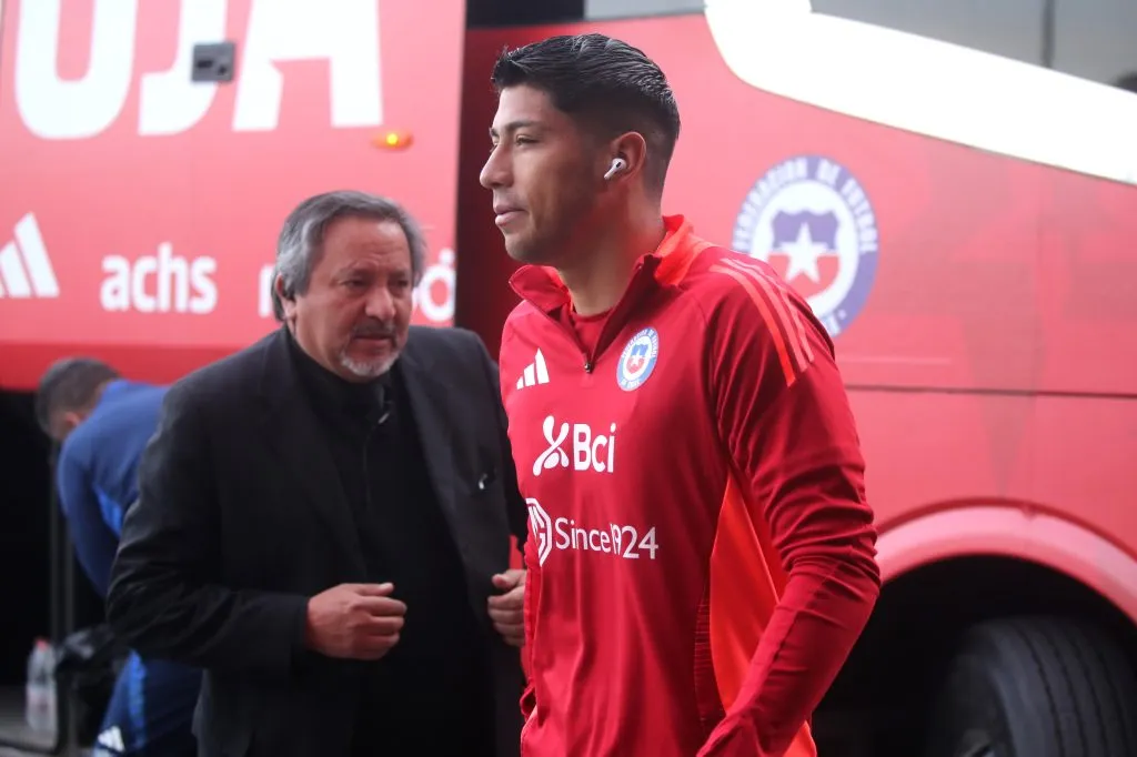 Brayan Cortés en la Selección Chilena. (Foto: Photosport)