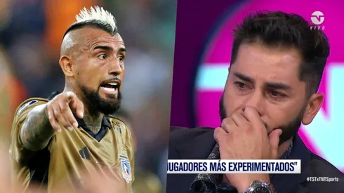 Arturo Vidal puso en su lugar a Johnny Herrera.