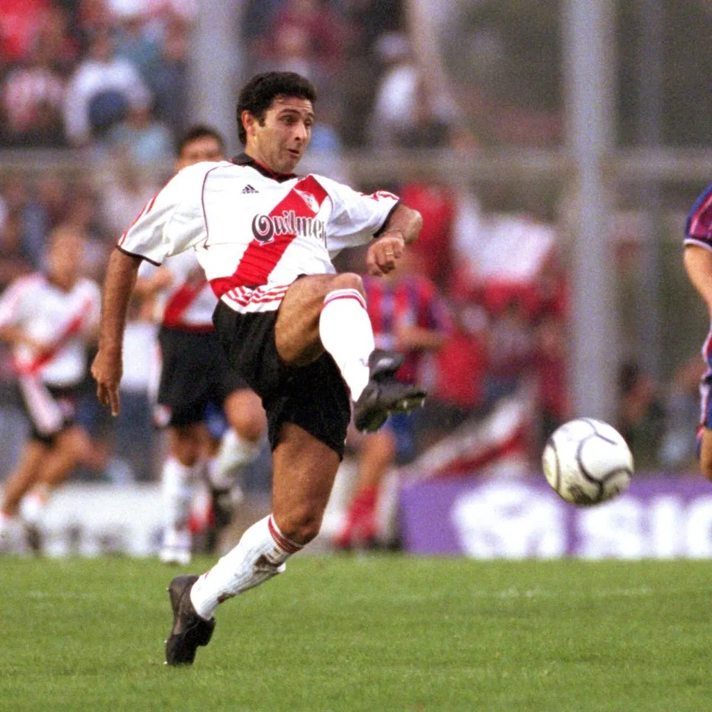 Leonardo Astrada en su paso por River Plate. (Foto: Imago)