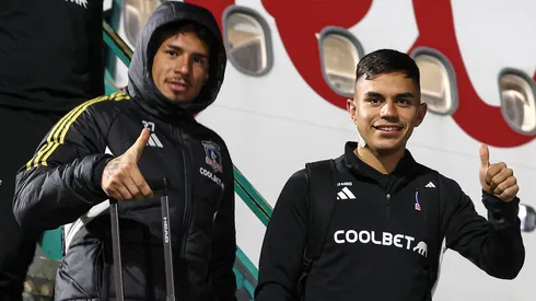 Colo Colo ya está en Buenos Aires para preparar el duelo con River.