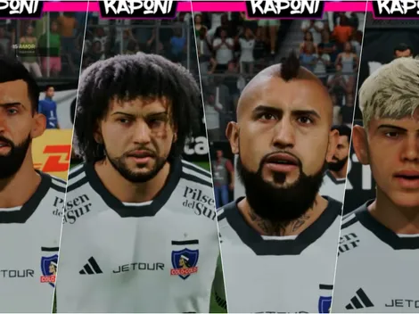 Así son los jugadores de Colo Colo en el nuevo EA FC25