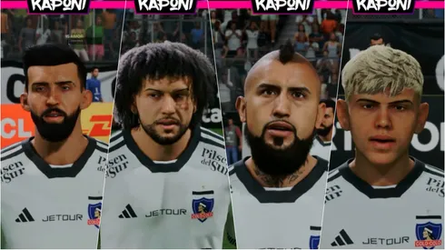 Así son los jugadores de Colo Colo en el nuevo EA FC25.