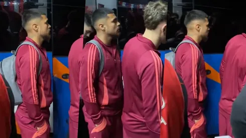 Paulo Díaz tuvo una triste salida del Estadio Monumental.