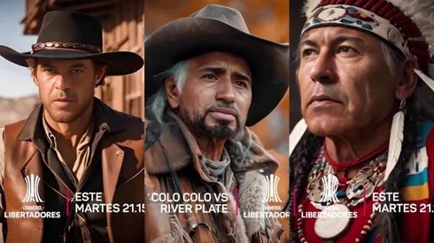 El particular comercial con que se calienta el Colo Colo vs River Plate.