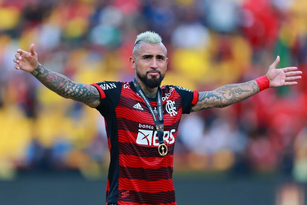 Arturo Vidal volvió y ganó una Copa Libertadores en Flamengo