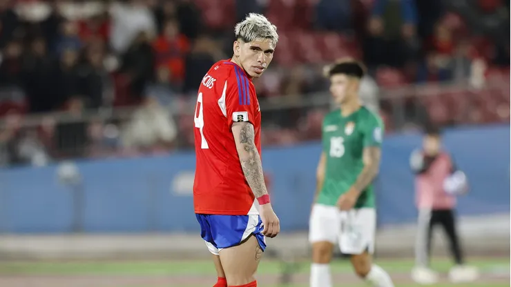 La tristeza de Carlos Palacios tras el papelón de Chile vs Bolivia.