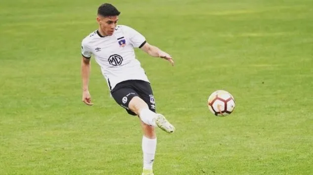 David Tati con Colo Colo