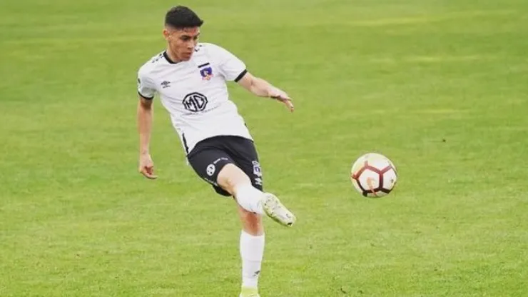 David Tati con Colo Colo