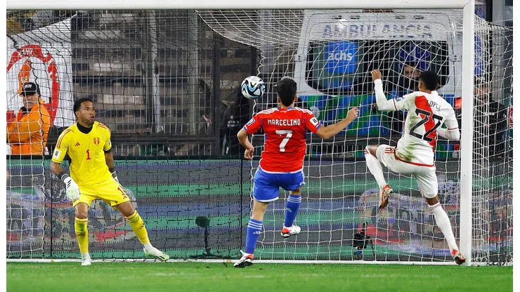 Marcelino Núñez anotó el último gol en un partido oficial para Chile. Fue en la victoria por 2-0 ante Perú en la fecha 3 de las Eliminatorias Sudamericanas.