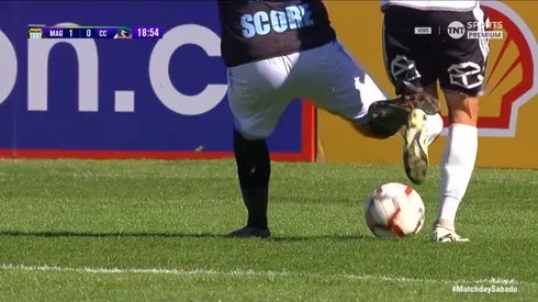 El inexistente penal de Erick Wiemberg a Tomás Aránguiz.