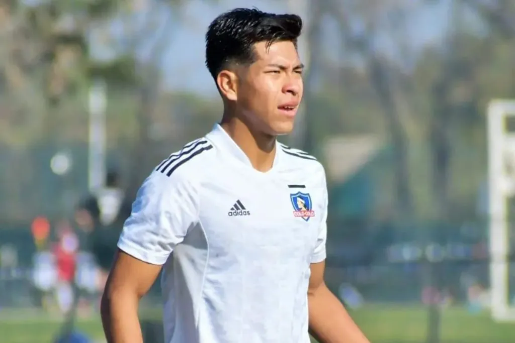 Ervin Vaca jugando por Colo Colo