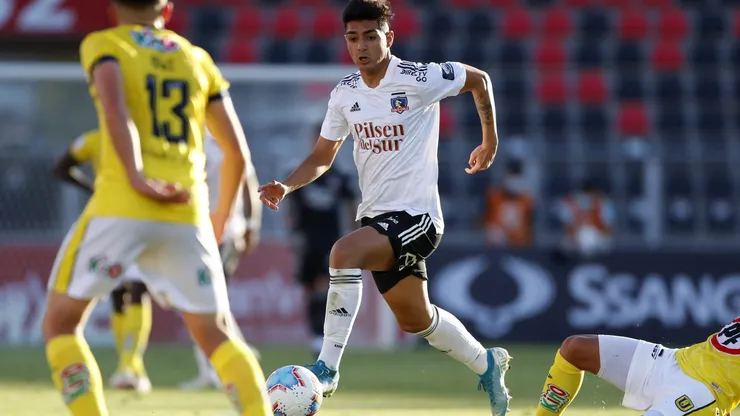 Williams Alarcón jugó algunos minutos en la Promoción ante Universidad de Concepción, en febrero del 2021.