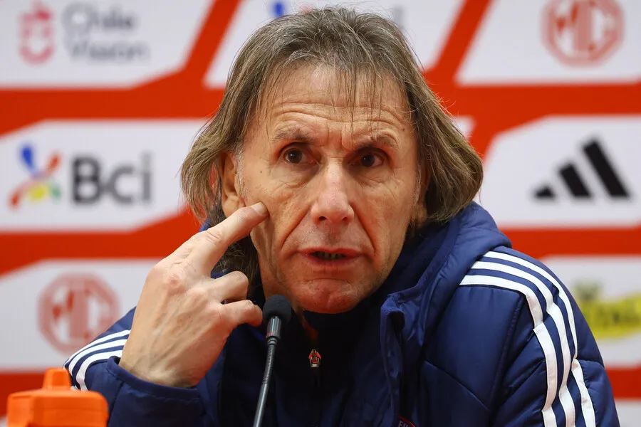 Ricardo Gareca es confianza para el duelo con Argentina. Imagen: Marcelo Hernandez/Photosport