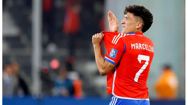 Marcelino Núñez anotó el último gol de La Roja en un partido oficial. Fue en el 2-0 ante Perú por la fecha 3 de las Eliminatorias Sudamericanas.