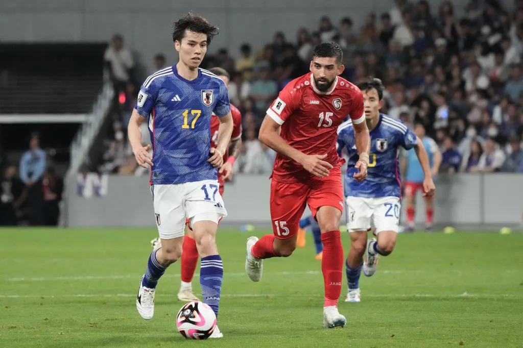 Amor ya jugó por Siria en junio, en partidos eliminatorios contra Corea del Norte y Japón | Foto: Getty