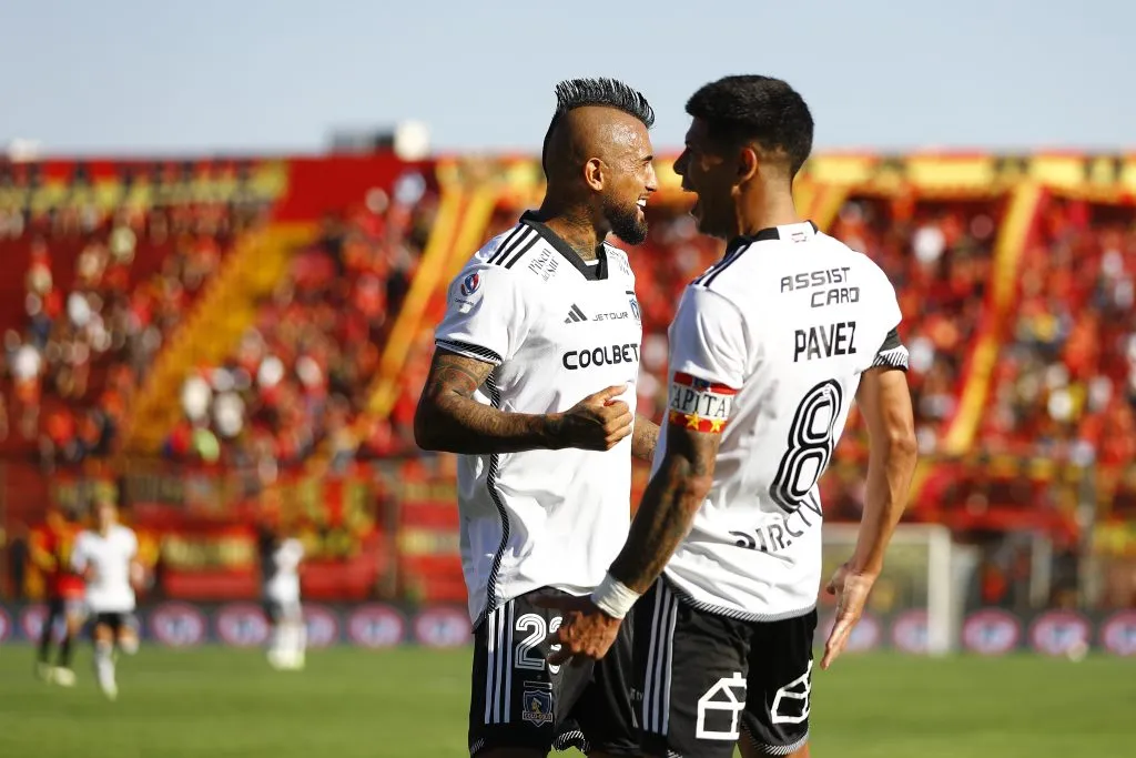 Vidal y Pavez, junto con Palacios, compiten por ser el mejor del año en la Gala Crack 2024 | Foto: Photosport