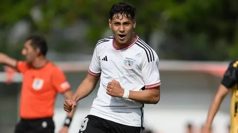 Franco Garrido Caszely pasa por un gran momento en las inferiores de Colo Colo.