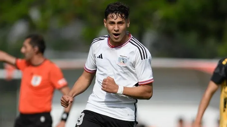 Franco Garrido Caszely pasa por un gran momento en las inferiores de Colo Colo.