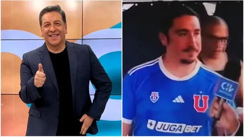 Julio César Rodríguez agarró para el leseo a un hincha de la U