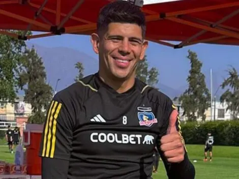 La especial compañía que tuvo Esteban Pavez en el entrenamiento