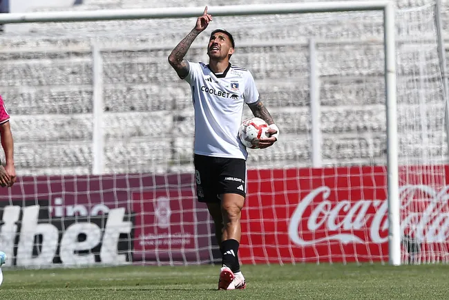 Javier Correa sólo vio acción en el primer tiempo ante Palestino. Imagen: Javier&nbsp;Salvo/Photosport
