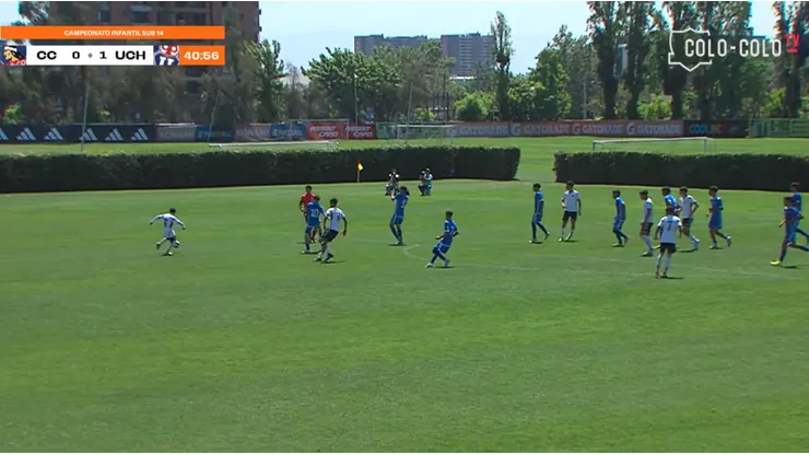 Y era tremendo golazo: Colo Colo Sub 14 sufre tremendo robo en el Superclásico ante la U.