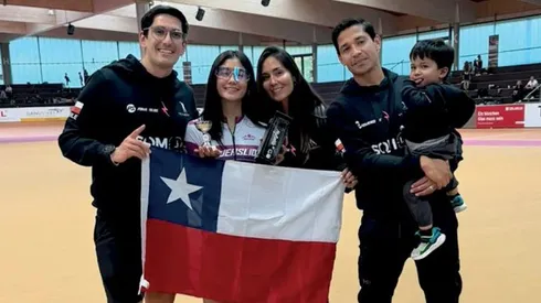 La hija de Matías Fernández la rompe en Europa.